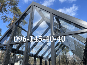 Скління альтанки від Редвін Груп, загартоване (безпечне) скло &mdash; Редвін Груп